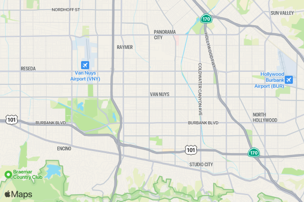 Sober Links Vision Run location map image