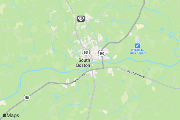 SoBo Brew Fest 5K &  Block Party location map image