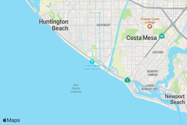 SOCAL Marathon location map image