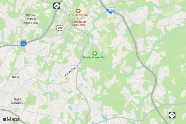 Social Justice Heroes - Running for Students4Giving location map image