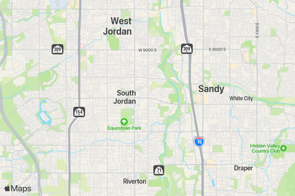 SOJO College Rivalry Run 10K/5K    location map image