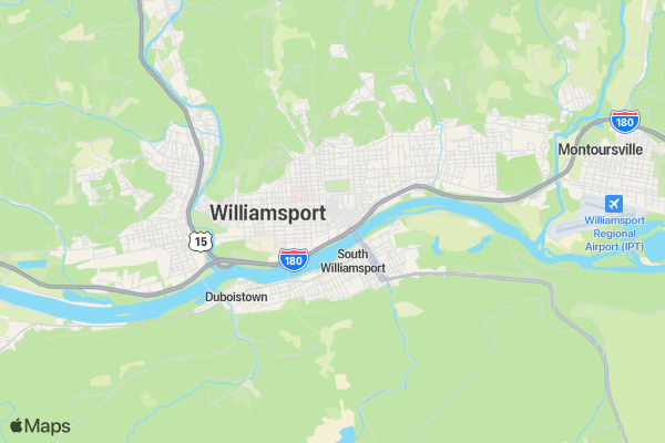 Some Gave All-Red White and Blue 5K location map image