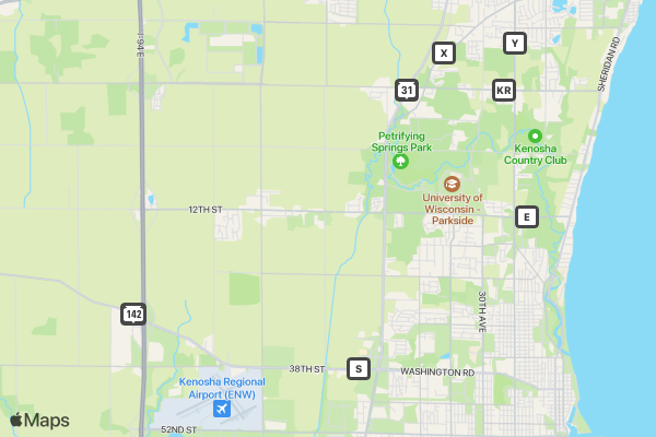 Somers' One Mile Parade Run location map image