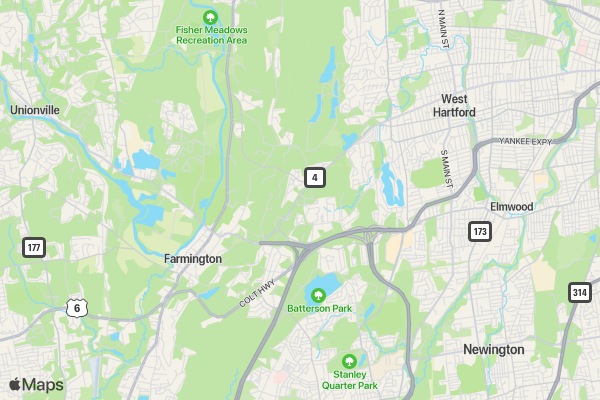 South Park Road Race location map image