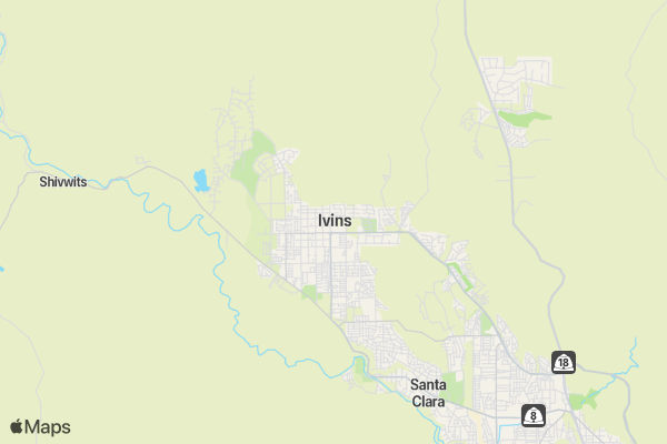 Southern Utah Veterans Home Walk and Roll location map image