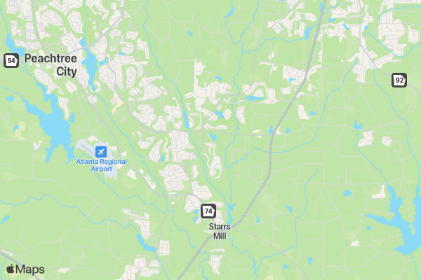 Southside Turkey Trek 5k location map image