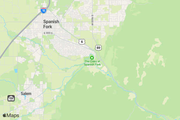 Spanish Fork Half Marathon location map image