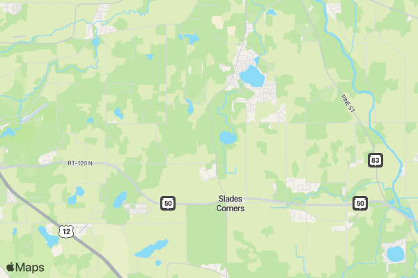 Special Olympics State Cross Country Meet location map image