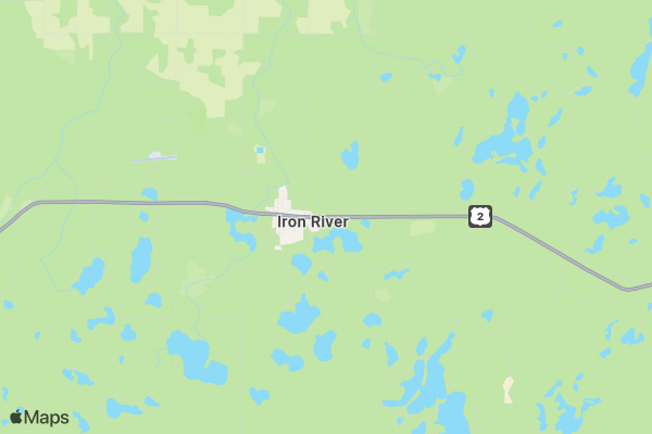 SPIDER LAKE RUN location map image