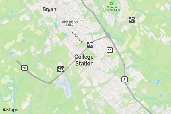 Squadron 8 Fun Run location map image