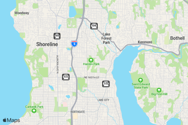 SSF Sports Jam 5K location map image