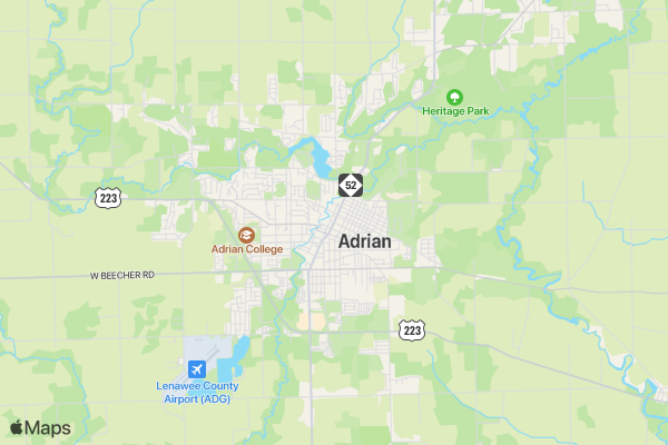 SSNA 5k location map image