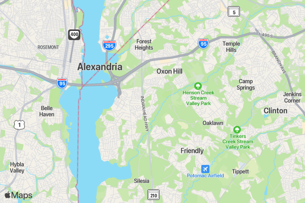 St. Columba Catholic School FUN RUN location map image