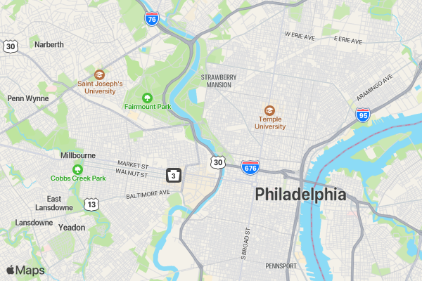 St. James School 5K & Kid's Fun Run location map image