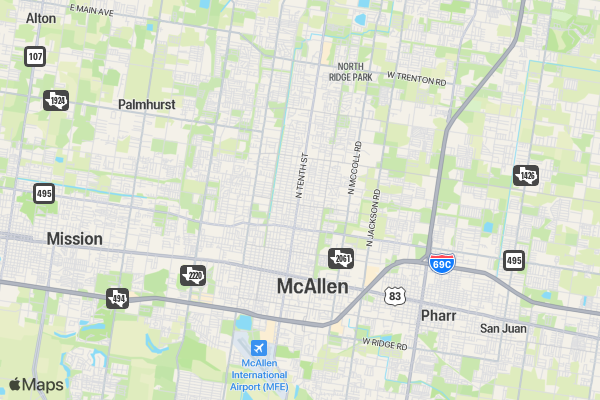 St. John's Noodle Run location map image