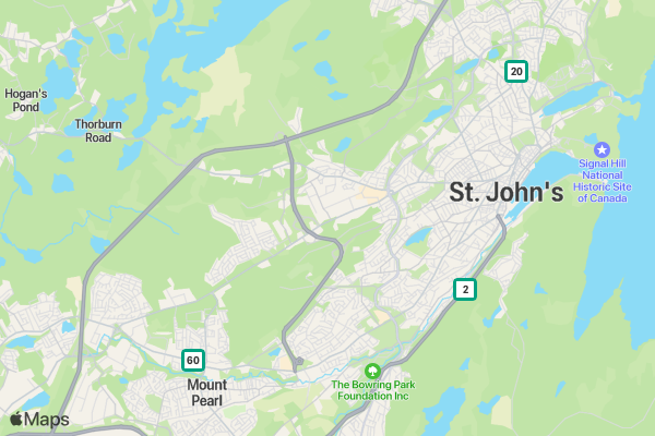 St. Johns Pioneer Days 2018 Walk/Run/Triathlon location map image