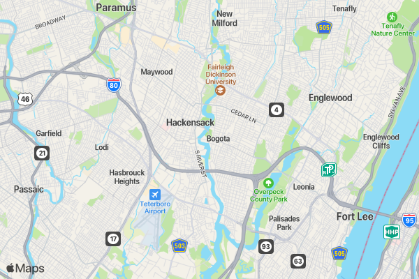 St. Joseph Academy Spirit Sprint 5K location map image