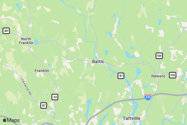 St. Joseph School 3 Mile, Lickety Split 1 Mile, and Kids 1/2 Mile Fun Run location map image