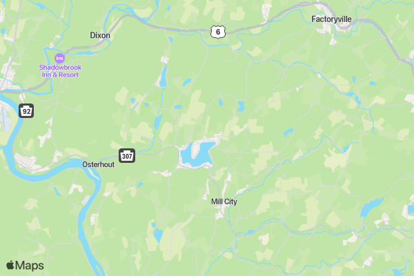 St. Mary-thon Country Roads Challenge location map image