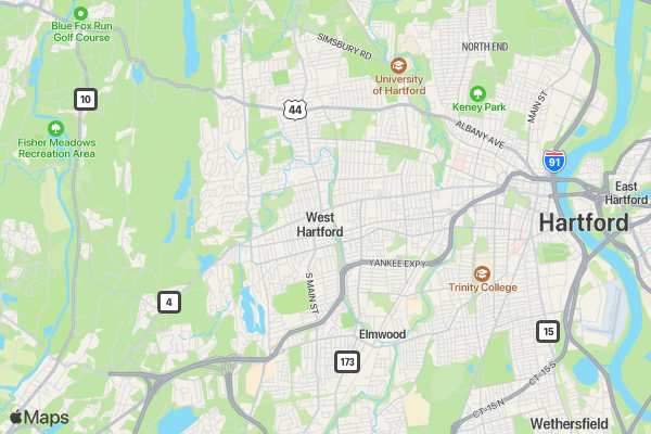 Stand Up to Cancer 5K location map image