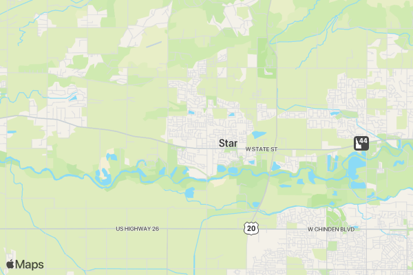 Star Halloween Fun Run location map image