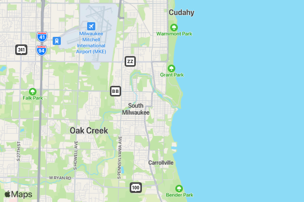 Starfish 5K Run/Walk and Silent Auction location map image