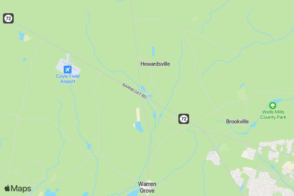 Stars and Stripes Warrior Run location map image