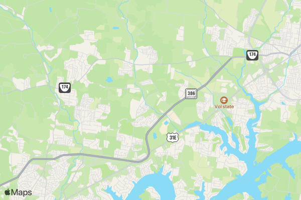 Station Camp Winter Guard Zomie Run location map image