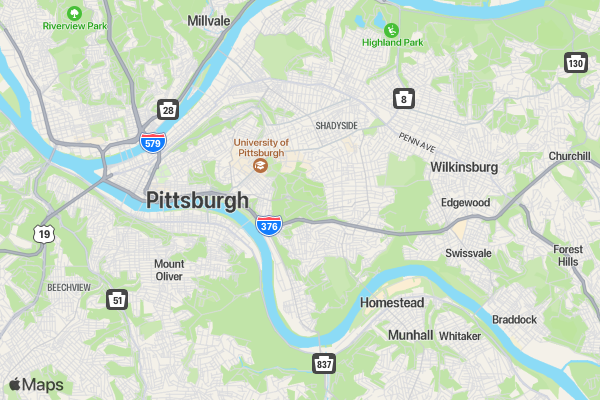 Stemnion Race to Benefit Verland location map image