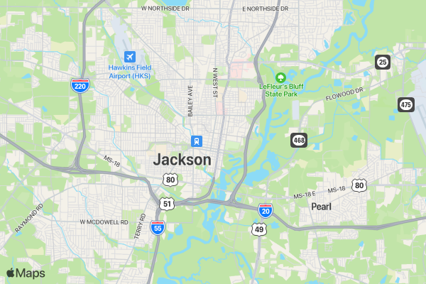 Step Up for Adoption Walk/Run location map image