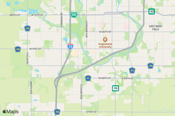 Stick Your Neck Out For Giraffes 5K Run/Walk location map image