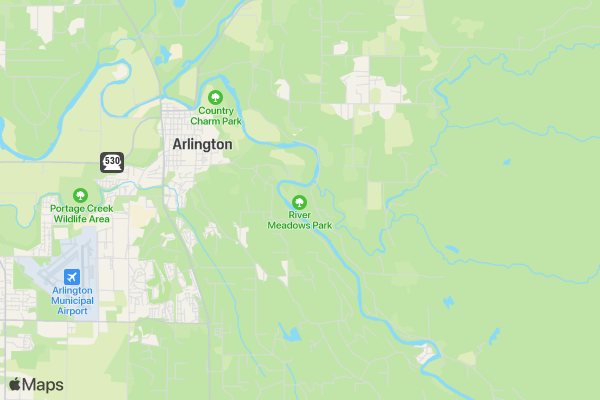 Stilly 5K Fun Run location map image