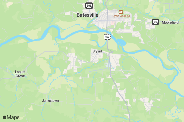 Stock location map image