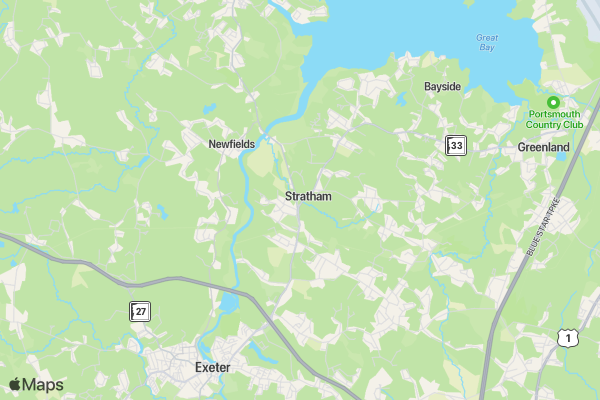 Stratham Fair Road Race location map image