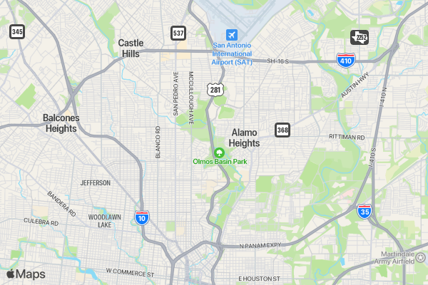 Stride For Strokes location map image