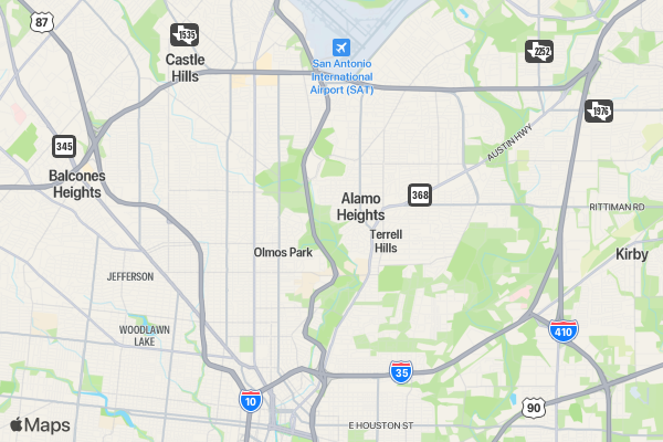 Strides Against Kids Cancer location map image