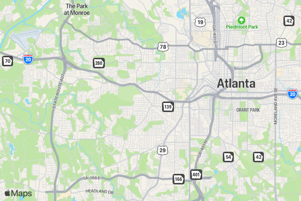 STRIVE for 5 Family Fun Run location map image