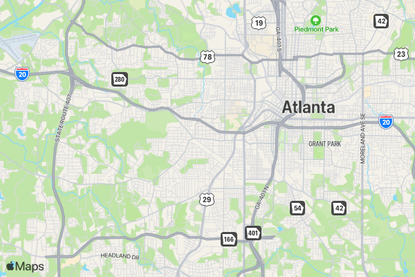 Subway Family Fun Run & 5K location map image