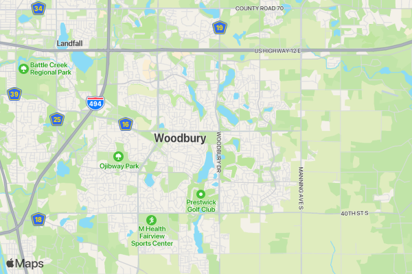 Suicide Prevention Collaborative 5K location map image