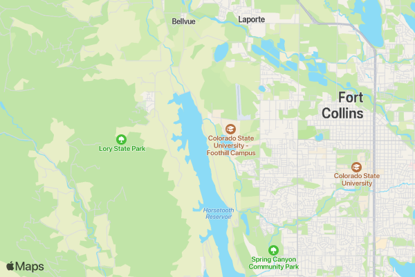 Summer 5k Run Series location map image
