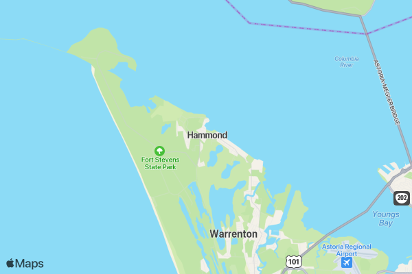 Summer's End Big Gun Run location map image