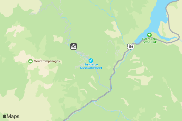 SUNDANCE 7 AND 11K TRAIL CHALLENGE location map image
