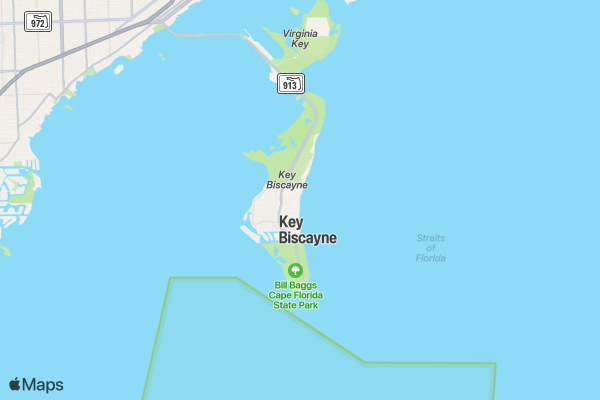 Sunrise Fall Marathon MIAMI location map image