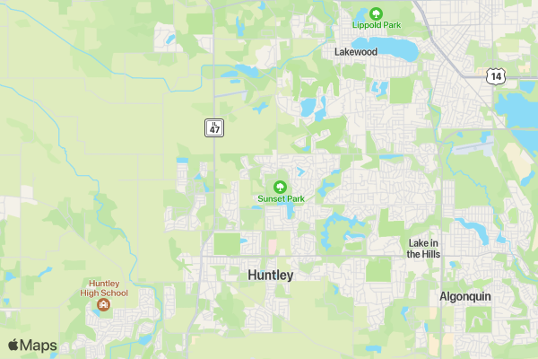 Sunset 5k Fun Run/ 2 Mile Walk location map image
