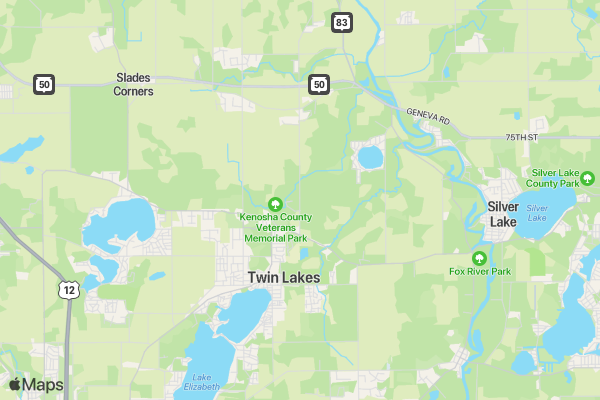 Sunset Trail Run Walk location map image