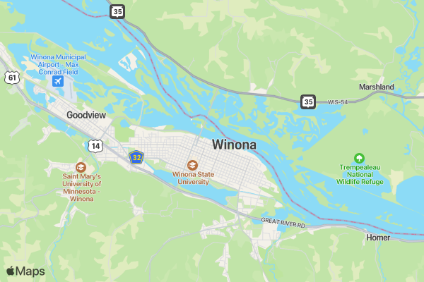 Super Kids Fun Run location map image