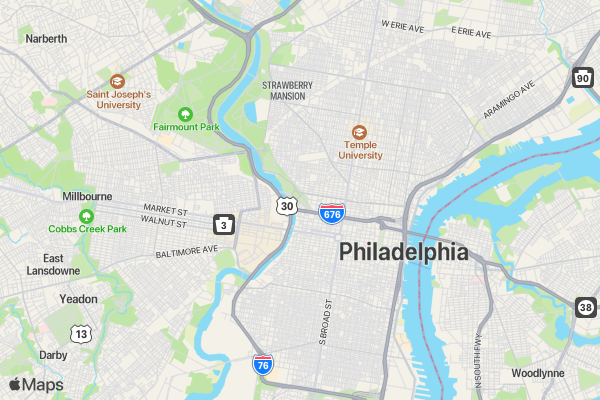 Susan G Komen location map image