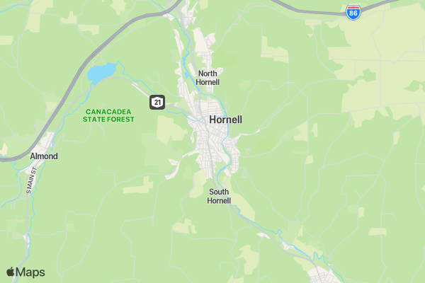 Sweeney's Swing For A Cure 5K location map image