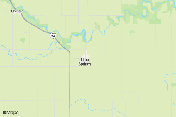 Sweet Corn Days - Steve Kraft Memorial 5K location map image
