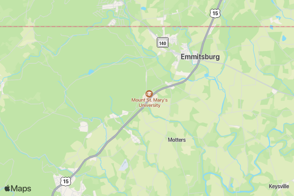 SweetPea Foundation 5k Run/Family Fun Walk location map image